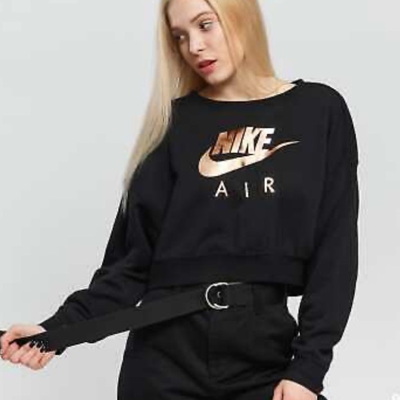 Nike metallic rose logo crew sweatshirt - Picture 5 of 5